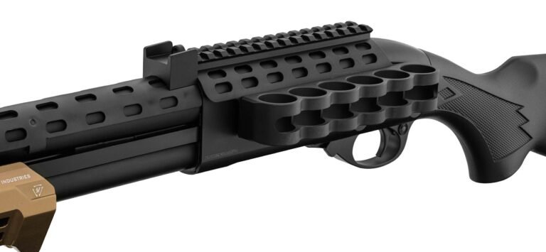 Golden Eagle Strike Industries M870 Pump Action Shotgun Replica Black and Tan